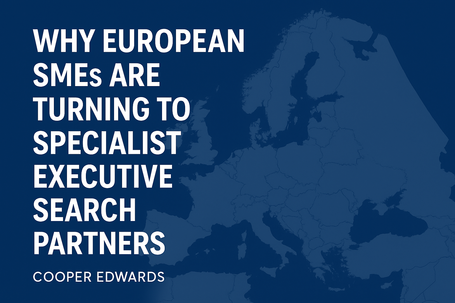 executive search partners sme specialist